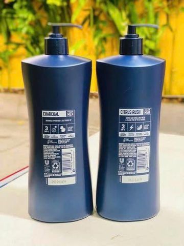 Dầu Gội Suave Men 3 in 1 828ml - Dầu Gội & Sữa Tắm Tiện Lợi Cho Nam Giới, Hương Nước Hoa Quyến Rũ, Cho Tóc Sạch & Khỏe