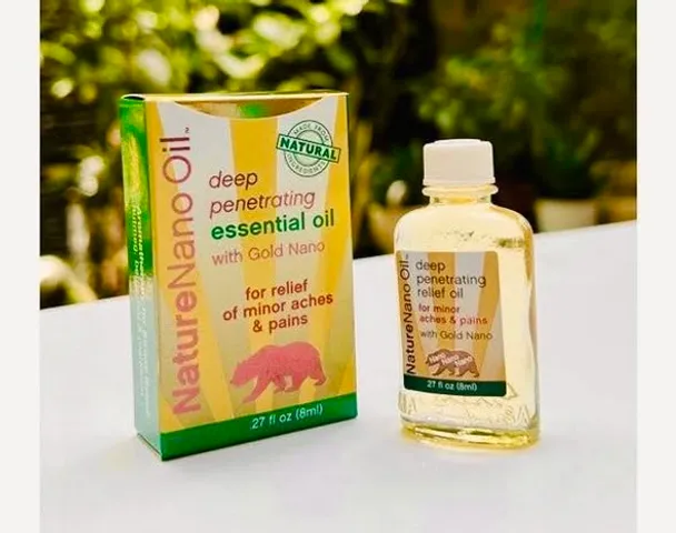 Dầu Nóng Con Gấu NaNo Oil Nature Nano - Hỗ Trợ Cải Thiện Sức Khỏe Xương Khớp - Hộp 6 Chai Thiết Kế Tiện Lợi