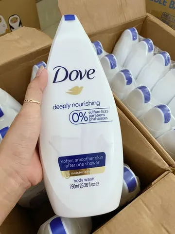 Sữa tắm Dove Deeply Nourishing 750ml
