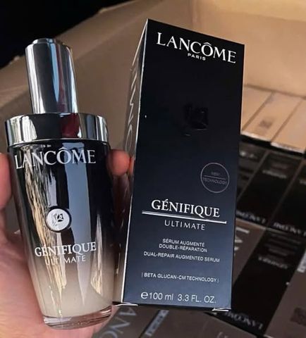 Serum Lancôme Advanced Génifique Ultimate 100ml - Chống Lão Hóa, Căng Bóng Da, Giải Pháp Làm Sáng Da, Phục Hồi Tổn Thương Da