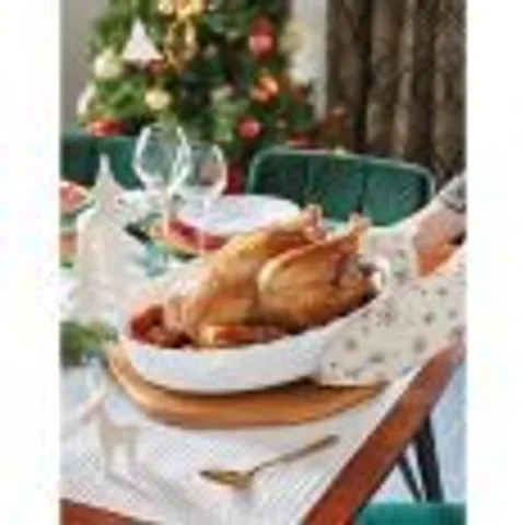 Khay Nướng Thủy Tinh Luminarc Trianon Oval 36x28cm - An Toàn Cho Lò Nướng, Lò Vi Sóng Và Máy Rửa Bát - Hàng Chính Hãng Pháp