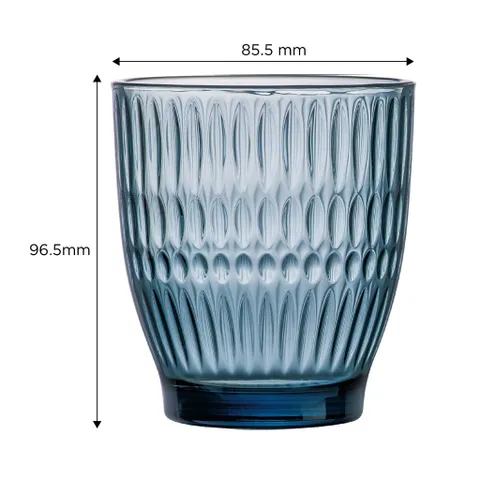 Bộ 6 cốc thủy tinh cao Luminarc Ricky Dew 390 ml màu xám - Sang trọng, bền đẹp, an toàn cho sức khỏe, phù hợp cho bữa tiệc và gia đình.