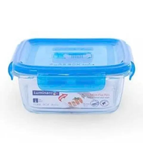 Hộp thủy tinh Luminarc Purebox 38.5cl - An toàn, chịu nhiệt, bền bỉ cho thực phẩm - Hàng chính hãng từ Pháp