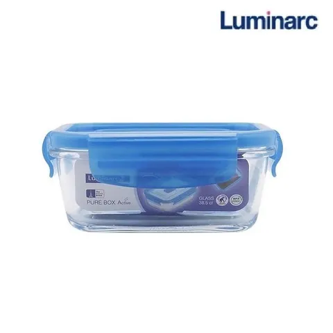 Hộp thủy tinh Luminarc Purebox 38.5cl - An toàn, chịu nhiệt, bền bỉ cho thực phẩm - Hàng chính hãng từ Pháp