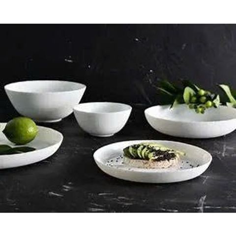 Bộ 3/6 Đĩa Luminarc Diwali Lines 19cm - Đĩa Thủy Tinh An Toàn Lò Vi Sóng, Máy Rửa Bát, Sang Trọng, Quà Tặng Tết