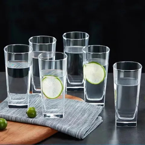 Bộ 6 cốc thủy tinh Luminarc Sterling 330ml - Chất liệu cường lực, an toàn cho sức khỏe, thiết kế hiện đại, hàng chính hãng