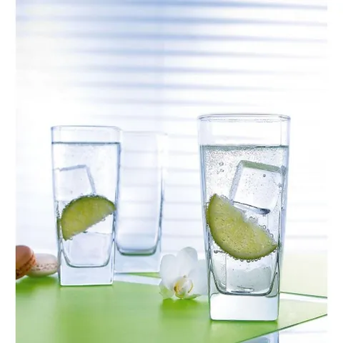 Bộ 6 cốc thủy tinh Luminarc Sterling 330ml - Chất liệu cường lực, an toàn cho sức khỏe, thiết kế hiện đại, hàng chính hãng