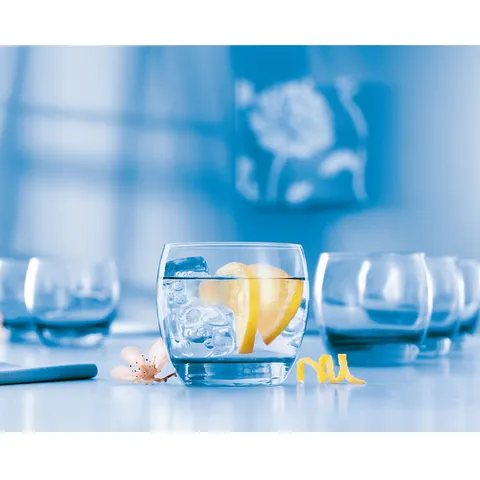 Bộ cốc thủy tinh Luminarc Salto 320ml - 6 chiếc, an toàn cho sức khỏe, chống xước, bền đẹp - Hàng chính hãng từ Pháp