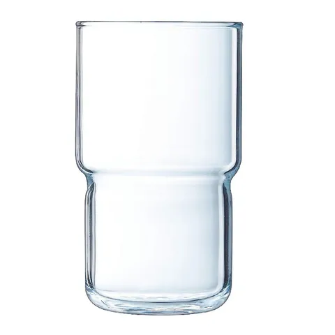 Bộ 6 cốc thủy tinh cao Arcoroc LogT 320ml V4127 - An toàn cho sức khỏe, thiết kế hiện đại, hàng chính hãng