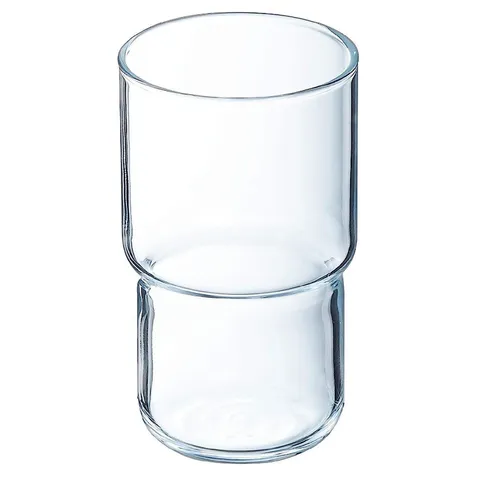 Bộ 6 cốc thủy tinh cao Arcoroc LogT 320ml V4127 - An toàn cho sức khỏe, thiết kế hiện đại, hàng chính hãng