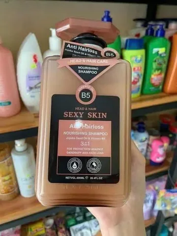 Tắm gội Sexy skin với Jojoba seed oil& Vitamin B5 60ml  ( nâu ) 356574