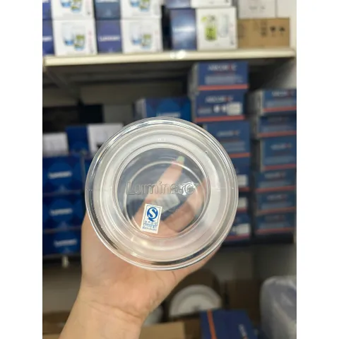 Bộ 3 Hũ Thủy Tinh Luminarc Rondo Chính Hãng 0.5L, 0.75L, 1L - Hũ Đựng Thực Phẩm An Toàn, Đa Năng, Thiết Kế Tinh Tế