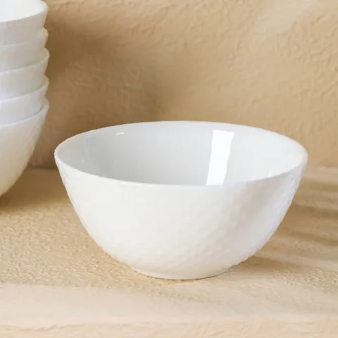 Bộ 6 bát tô thủy tinh Luminarc D-Precious 18cm - Tô ăn phở, tô canh cao cấp chống xước, an toàn cho sức khỏe, chính hãng