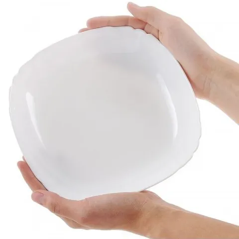 Bộ 6 Đĩa Thủy Tinh Sâu Luminarc Lotusia 22cm N3622 - Chất Liệu An Toàn, Thiết Kế Hiện Đại, Hàng Chính Hãng Từ Pháp
