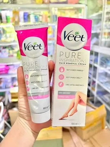 Tẩy Lông VEET Pháp 100ml #Hồng