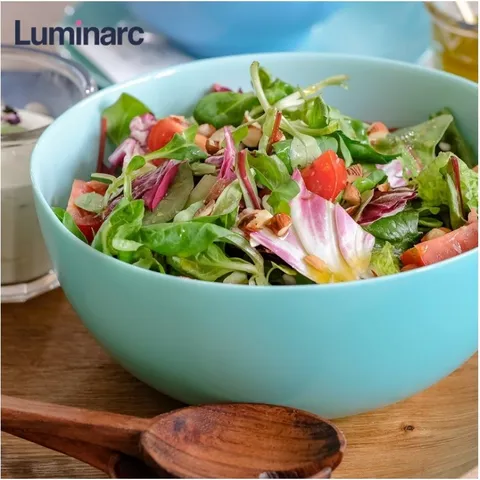 Bộ 2 Bát Tô Canh Salad Luminarc Diwali Light 21cm - Thủy Tinh An Toàn, Chịu Nhiệt Tốt, Hàng Chính Hãng Pháp