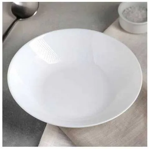 Bộ 6 đĩa chấm gia vị thủy tinh Luminarc Diwali 11cm - Sang trọng, dễ vệ sinh, an toàn cho sức khỏe - Hàng chính hãng từ Pháp