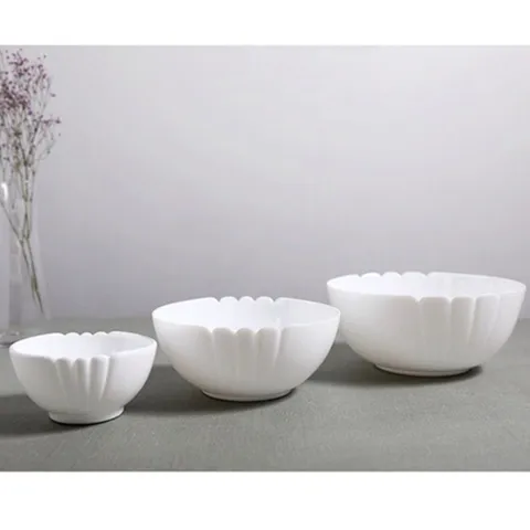 Bộ 6 bát tô thủy tinh Luminarc Lotusia 21cm - Chén canh, salad cao cấp, hàng chính hãng, sang trọng, dễ dàng vệ sinh