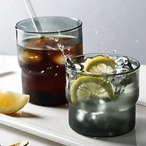 Bộ 6 Cốc Thủy Tinh Thấp Arcoroc LogT Grey 300ml - Cốc Thủy Tinh Chính Hãng, An Toàn, Thiết Kế Hiện Đại cho Bếp