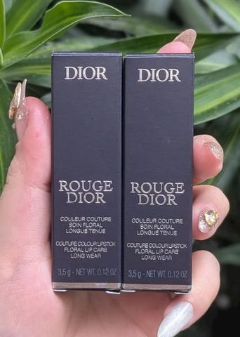 Son Môi Dior Rouge Dior 846 Concorde Velvet Finish 3.5g - Chất Son Mềm Mượt, Bám Màu Lâu, Dưỡng Ẩm, Trang Điểm Sang Trọng