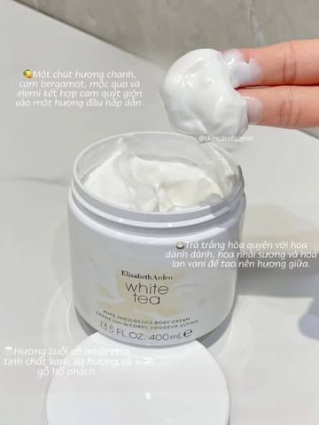 Kem Dưỡng Thể Elizabeth Arden White Tea Body Cream 400ml