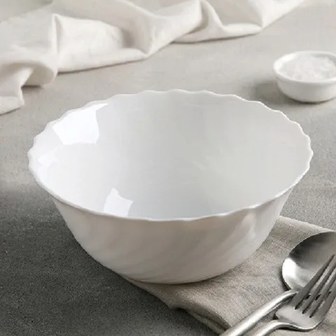 Bộ bát đĩa thủy tinh Luminarc Trianon 12 chi tiết - Tô, chén, đĩa chất lượng cao, an toàn cho sức khỏe, hàng chính hãng Pháp