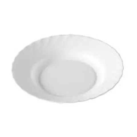 Bộ 6 Đĩa Thủy Tinh Cường Lực Luminarc Trianon 23cm - Đĩa Sâu Dùng Lò Vi Sóng, Chịu Nhiệt, Chống Xước, An Toàn Sức Khỏe