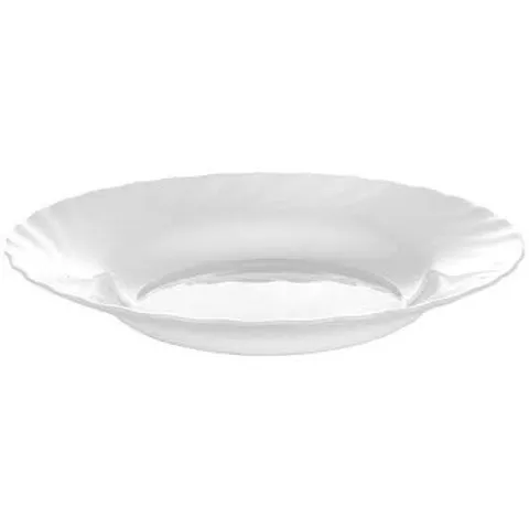 Bộ 6 Đĩa Thủy Tinh Cường Lực Luminarc Trianon 23cm - Đĩa Sâu Dùng Lò Vi Sóng, Chịu Nhiệt, Chống Xước, An Toàn Sức Khỏe
