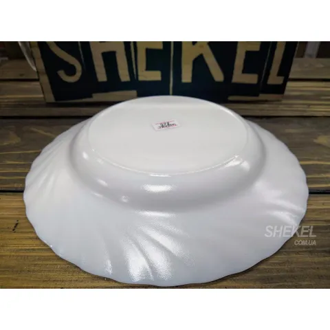 Bộ 6 Đĩa Thủy Tinh Cường Lực Luminarc Trianon 23cm - Đĩa Sâu Dùng Lò Vi Sóng, Chịu Nhiệt, Chống Xước, An Toàn Sức Khỏe