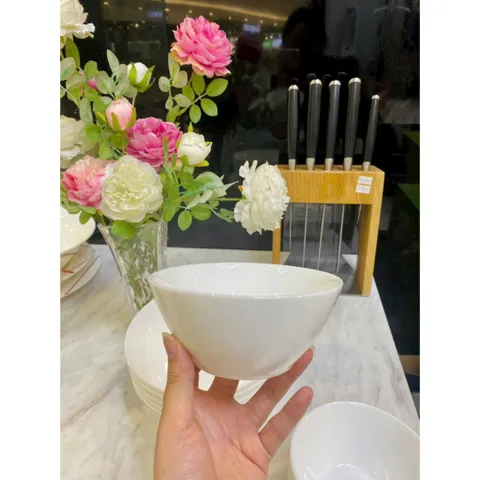 Bộ bát đĩa Cannes 10 chi tiết CN10A, dùng được trong lò vi sóng và máy rửa bát