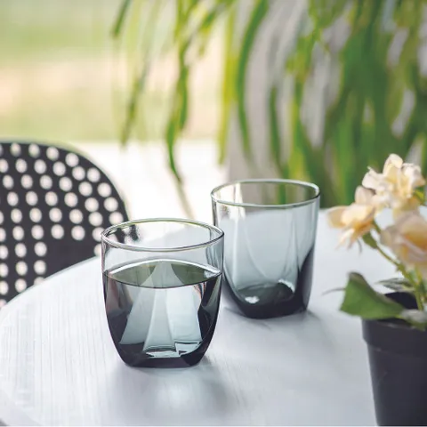 Bộ 6 Cốc Thủy Tinh Luminarc Eiffel Grey 300ml V2957 Cao Cấp Chính Hãng - Phong Cách Hiện Đại Từ Thương Hiệu Pháp