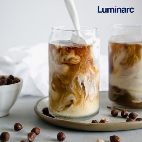 Bộ 6 cốc thủy tinh cao Luminarc Can 475ml V3331 - Chất liệu an toàn, sang trọng cho quán cà phê, nhà hàng, hàng chính hãng