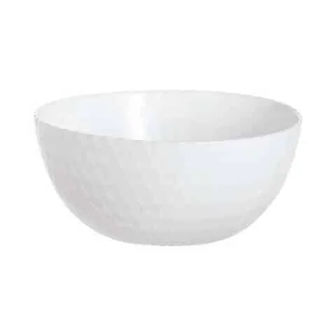 Bộ bát đĩa Luminarc Pampille 12 chi tiết màu trắng - Thủy tinh cao cấp Pháp, an toàn cho sức khỏe, chịu nhiệt và thích hợp cho lò vi sóng.