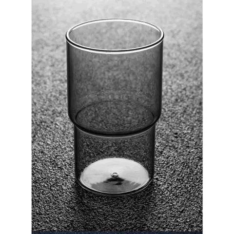 Bộ 6 cốc thủy tinh Arcoroc Log T Grey 320ml - Cốc cao màu xám an toàn cho sức khỏe, chính hãng, tiện dụng cho nhà bếp