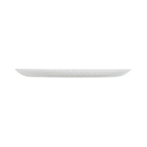 Đĩa Thủy Tinh Nông Lòng Luminarc Pampille Trắng 25cm/19cm - Bền, An Toàn, Thuận Tiện Trong Lò Vi Sóng và Máy Rửa Bát