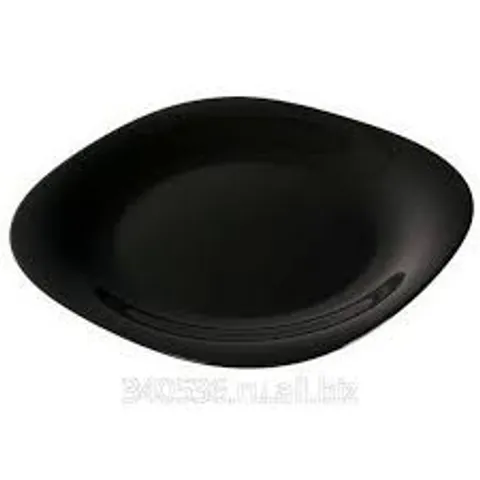 Đĩa Thủy Tinh Luminarc Carine Đen 26cm - Chịu Nhiệt, An Toàn Sức Khỏe - Đồ Dùng Nhà Bếp Cao Cấp, Chính Hãng Pháp