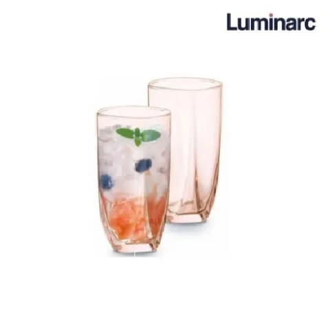 Bộ 6 cốc thủy tinh cao Luminarc Eiffel 350ml - Hàng chính hãng Pháp, phong cách sang trọng và tinh tế cho mọi bữa tiệc