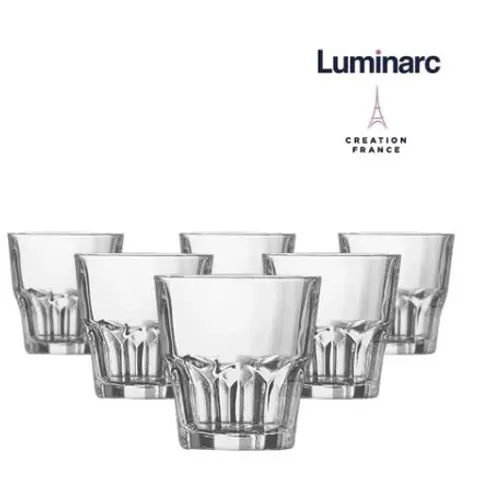 Bộ Cốc Ly Luminarc Granity 6 Chiếc 240ml - Thủy Tinh Cao Cấp, Sang Trọng, An Toàn cho Sức Khỏe