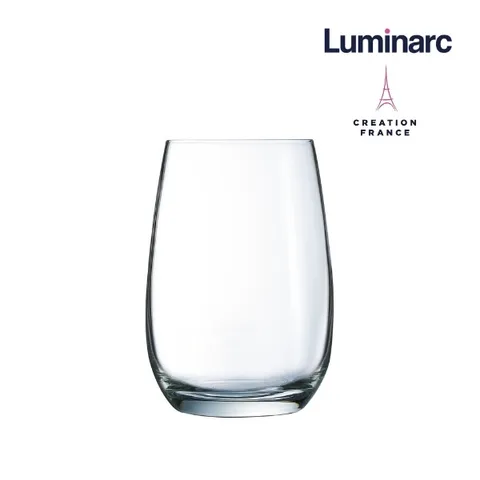 Bộ 6 Cốc Thủy Tinh Luminarc Acoroc Mineral 370ml - Sang Trọng, An Toàn Khỏe Mạnh, Phù Hợp Máy Rửa Bát và Lò Vi Sóng