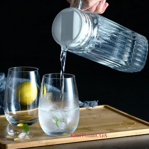 Bộ 6 Cốc Thủy Tinh Luminarc Acoroc Mineral 370ml - Sang Trọng, An Toàn Khỏe Mạnh, Phù Hợp Máy Rửa Bát và Lò Vi Sóng