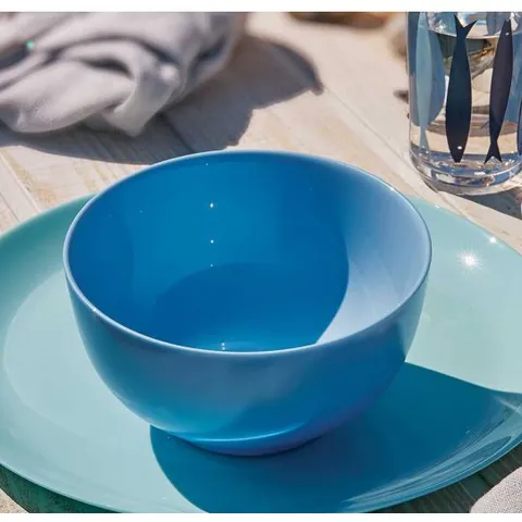 Bát Tô Thủy Tinh Luminarc Diwali Light Blue 14.5cm 750ml - Hàng Chính Hãng, An Toàn, Thiết Kế Hiện Đại Cho Nhà Bếp