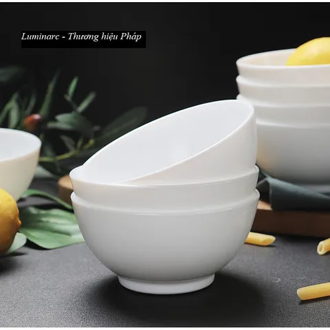 Bộ 6 Bát Cơm Thủy Tinh Luminarc Diwali 12cm N3973*6 - Bát Con Chất Lượng Cao Chính Hãng Pháp, An Toàn Sức Khỏe