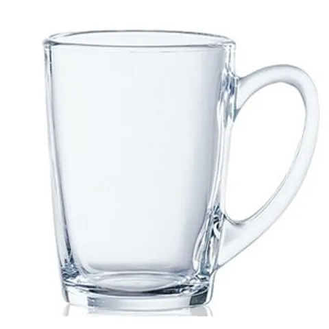 Bộ 6 Tách Uống Trà Luminarc 320ml - Cốc Thủy Tinh Có Quai Sang Trọng, An Toàn - Phù Hợp Uống Trà, Cafe Nóng