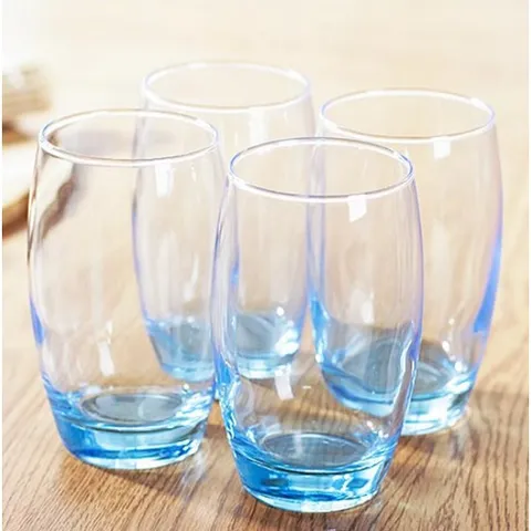 Bộ 6 cốc thủy tinh Luminarc Salto xanh dương 350ml - Hàng chính hãng, an toàn cho sức khỏe, thiết kế hiện đại, tiện dụng cho nhà bếp