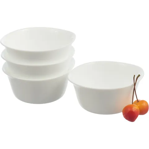 Bộ 4 Bát Nướng Thủy Tinh Luminarc Carine 11 cm - An Toàn Trong Lò Nướng và Lò Vi Sóng, Sản Xuất Tại Pháp