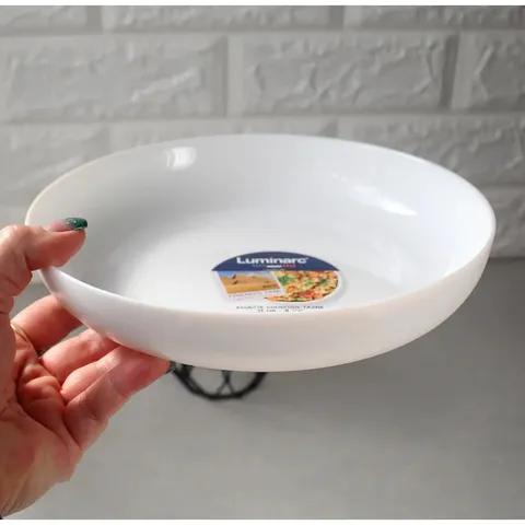 Bộ 4 Đĩa Thủy Tinh Luminarc Friend's Time 17cm - Hàng Chính Hãng, An Toàn, Chịu Va Đập, Thiết Kế Hiện Đại cho Bếp Nhà Bạn