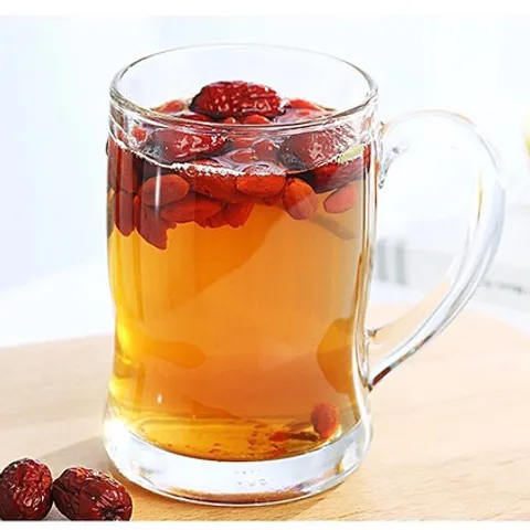 Bộ Cốc Thủy Tinh Luminarc Benidorm 450ml 6 Chi Tiết G2616*6 - Hàng Chính Hãng Thủy Tinh Có Quai, An Toàn Cho Sức Khỏe