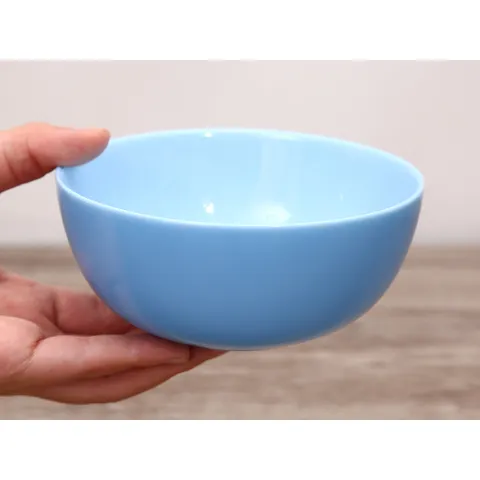 Bát ăn cơm thủy tinh Luminarc Diwali 12cm màu xanh dương P9203 - Bền, an toàn cho lò vi sóng và máy rửa bát, hàng chính hãng Pháp
