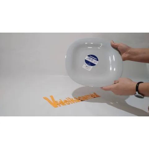 Đĩa Thủy Tinh Luminarc Carine Granit 19cm - Sang Trọng, An Toàn Cho Vi Sóng, Chịu Nhiệt Đột Ngột - Hàng Pháp Chính Hãng