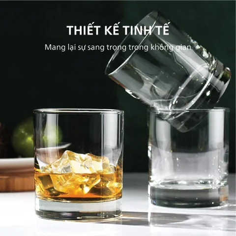 Bộ 6 cốc thủy tinh Luminarc Islande 300ml D6317 | An toàn cho sức khỏe, Chống xước và bám mùi, Hàng chính hãng